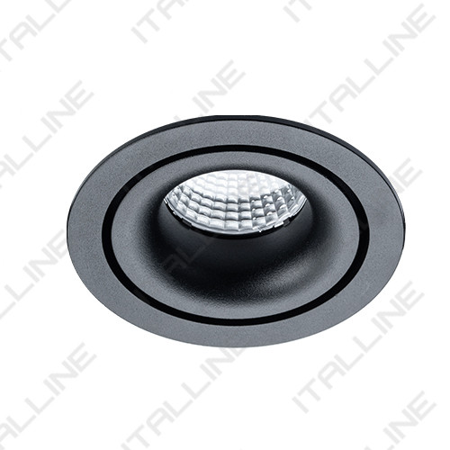 Светильник встраиваемый IT02-008 dim black, 12W LED, 3000K, черный