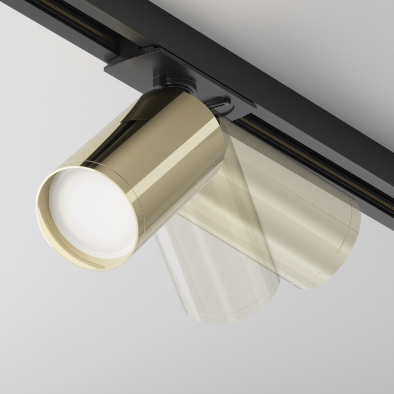 Светильник 5 см, Maytoni Technical TR020-1-U-GU10-BG, черный-золото