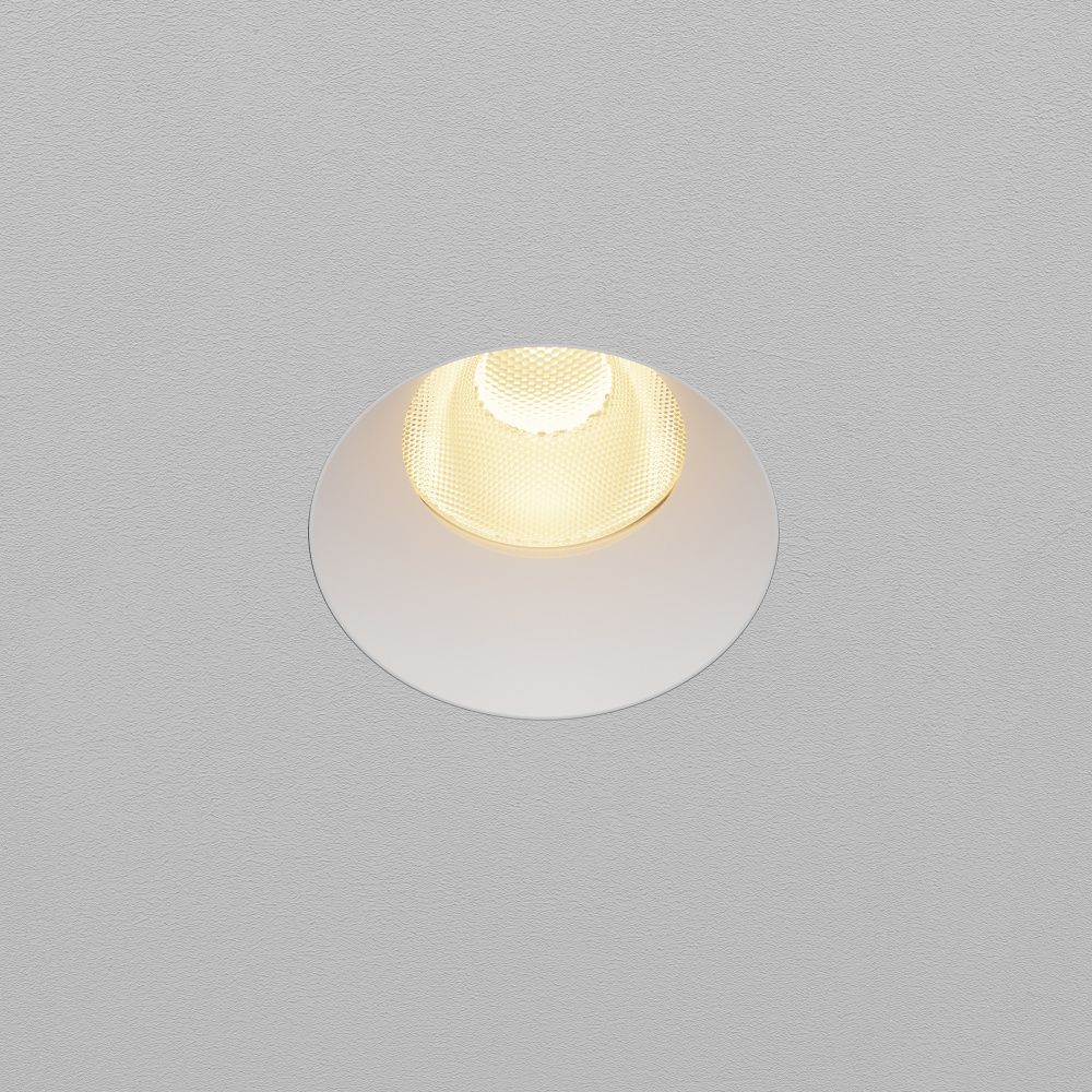 Встраиваемый светильник  DL121-15W-2.7K-TRS-W **-9,8 см, *LED*15W, K, Maytoni technical Dip DL121-15W-2.7K-TRS-W, Белый