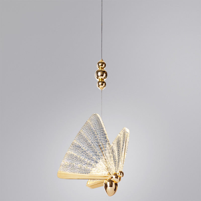 Подвесной светильник с бабочкой Divinare 1200/01 SP-6 