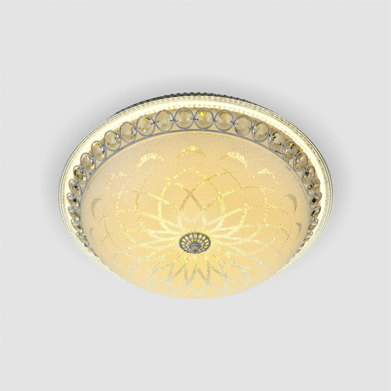 Светильник *30*10 см, LED 36W, 3000 / 6000K, Белый LED4U L1107-300 WT