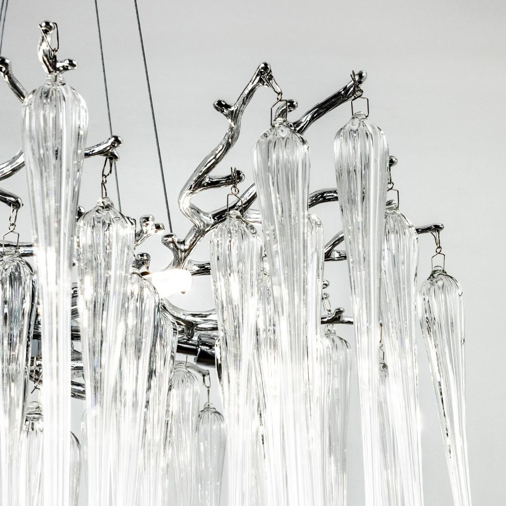 Подвесная люстра 60*60*140 см, G9 8xG9W, Хром MODESTYLE MS.2114.600