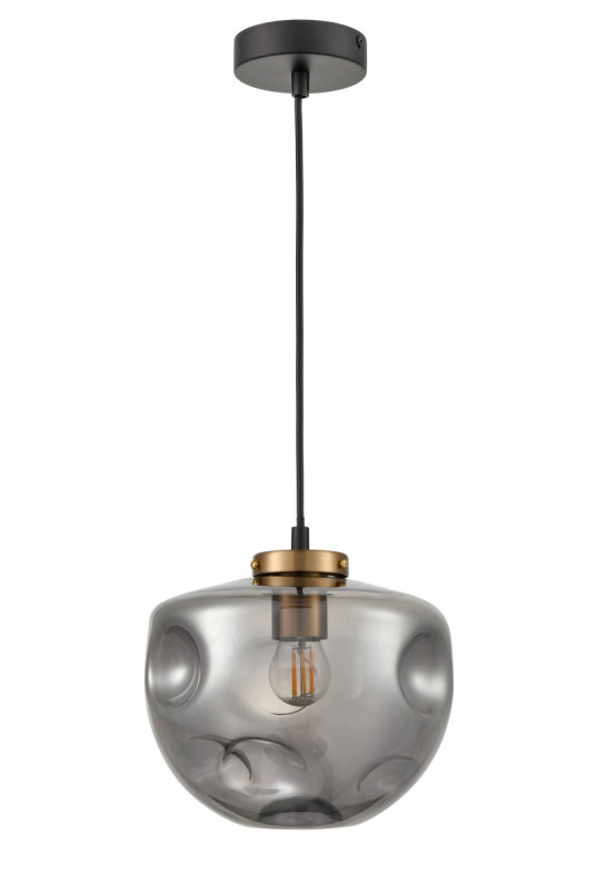 Подвесной светильник  22*144 см, 1*E27 черный, бронза Vele Luce Alieno VL5352P21