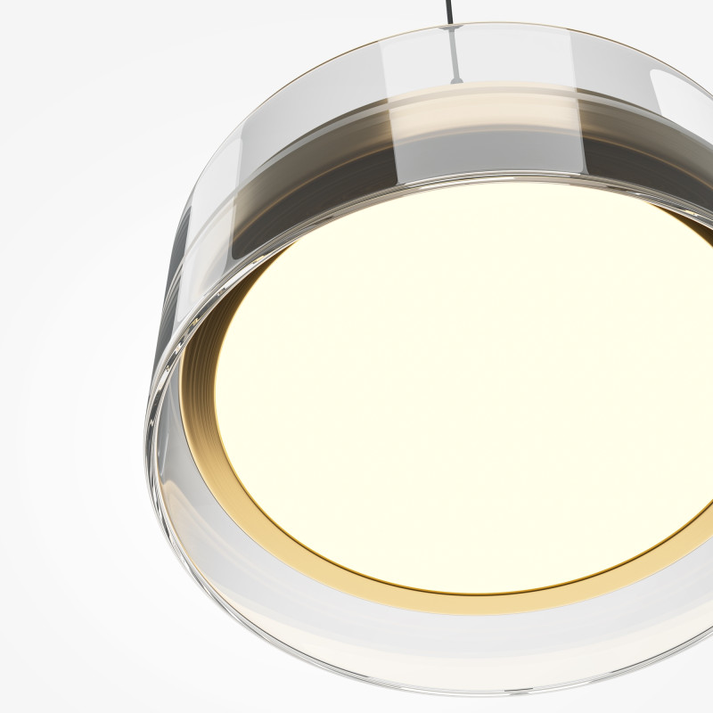 Подвесной светильник 25*25*327,5 см, LED, 3000К, Maytoni Dress code MOD348PL-L18BBS3K черный
