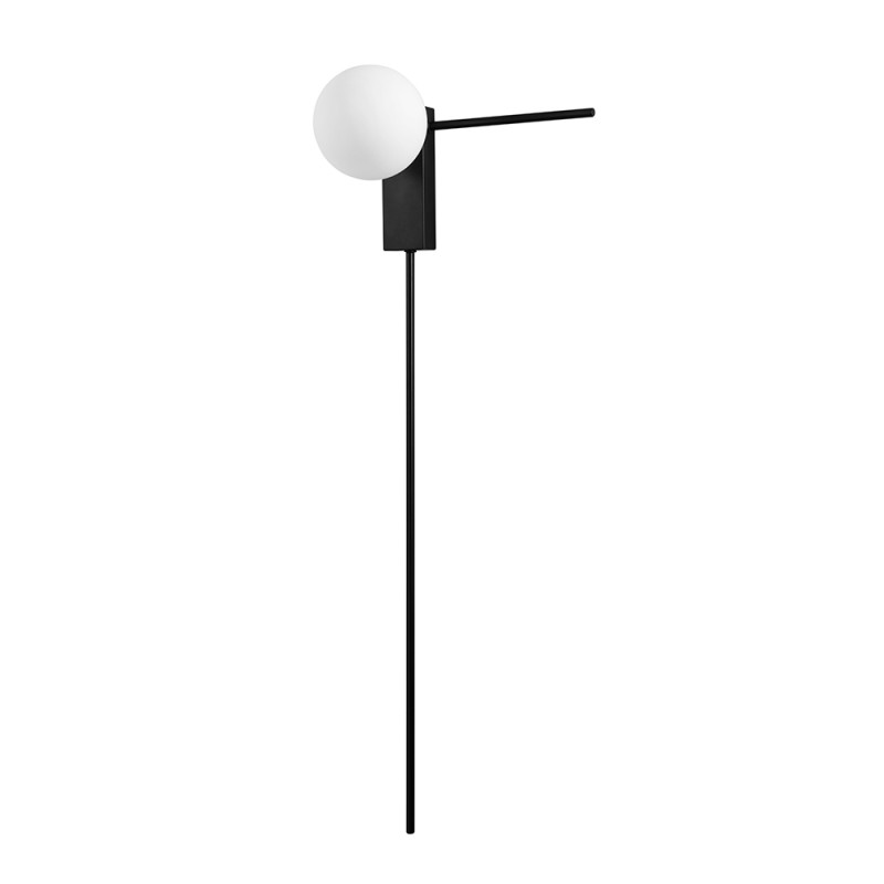 Бра 85 см, Crystal Lux LORO AP1 V2 BLACK, черный