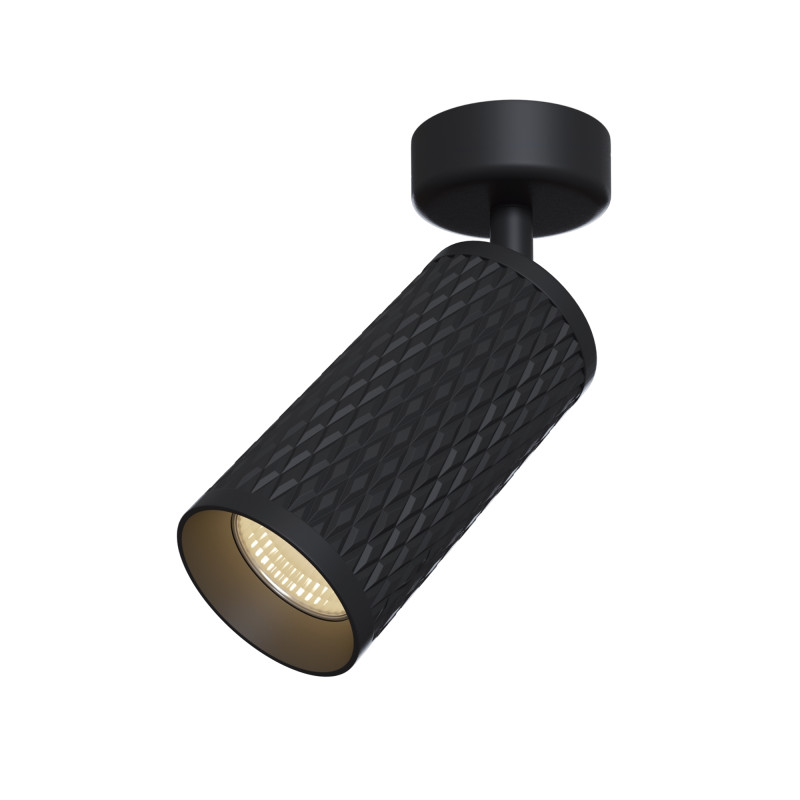 Светильник 6,5*6,5 см, GU10 50W, Maytoni Alfa C034CL-01B
