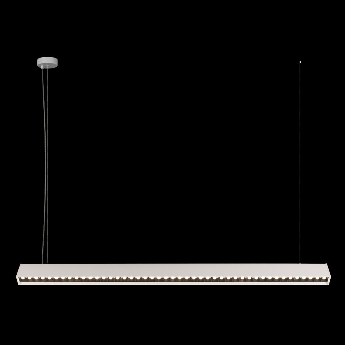 Подвесной светильник 120*4,5*7,5 см, 1*LED*40W 4000K LOFT IT Vim 10318/B White белый