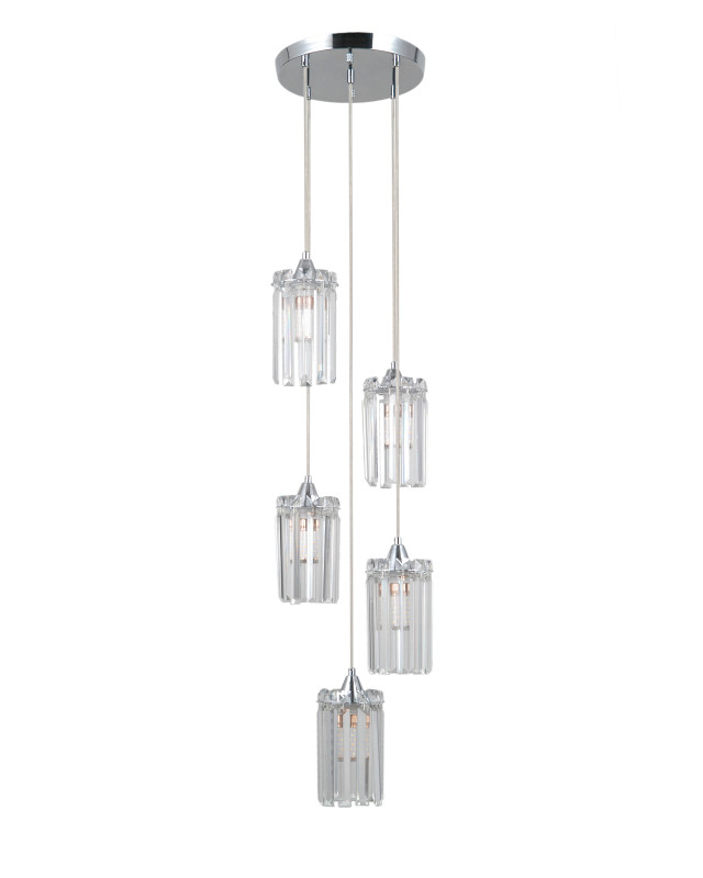 Каскадная люстра 32*223 см, Moderli  V10756-5P