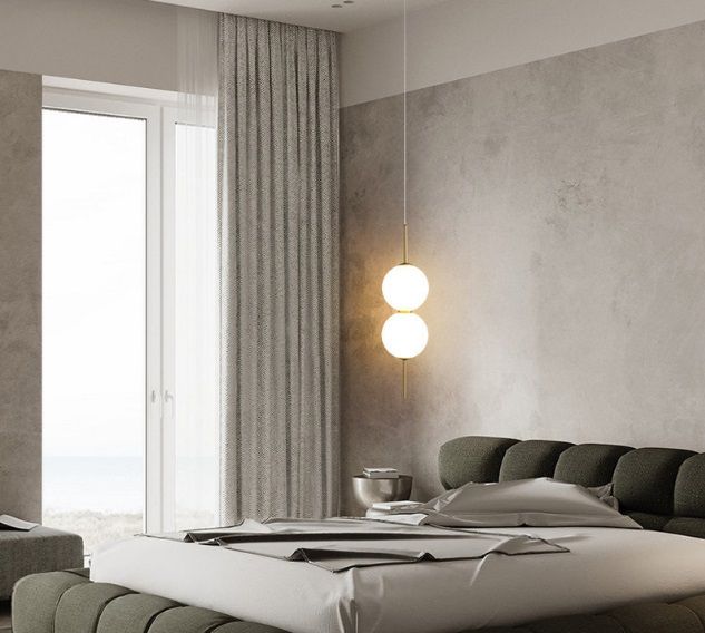 Светильник подвесной ElegantLight DZN-4434 БРОНЗА D150/H560-1200/2/LED/12W/4000K BAALL 23-05