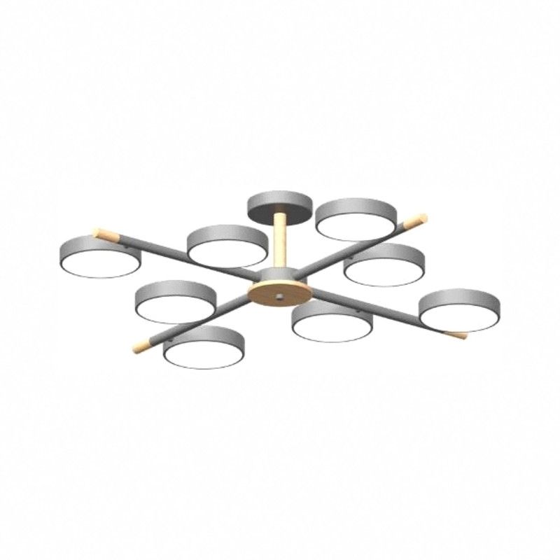 Потолочный cветильник LED4U L3209-860 GR