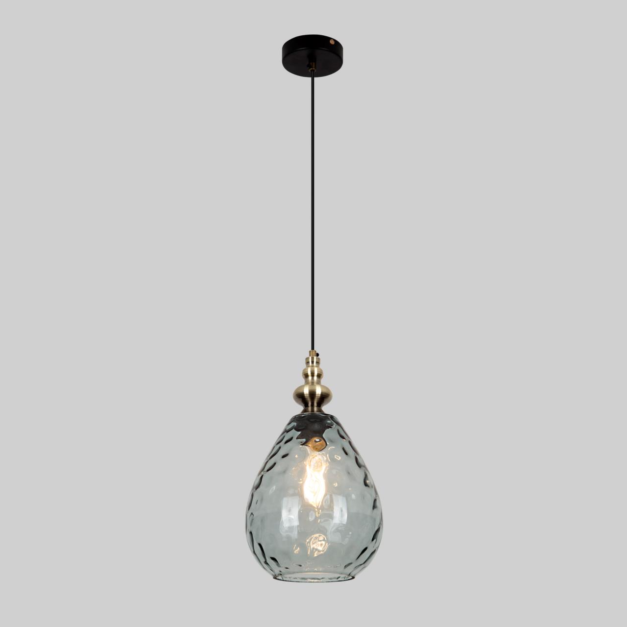 Подвесной светильник 19*19*100 см, Е 27 1x60W, Черный, Латунь MODEMODERN MD.1172.1 HL