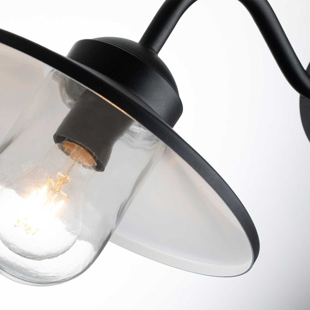 Настенный фонарь Elstead Lighting, Арт. KLAMPENBORG-PIR-BK