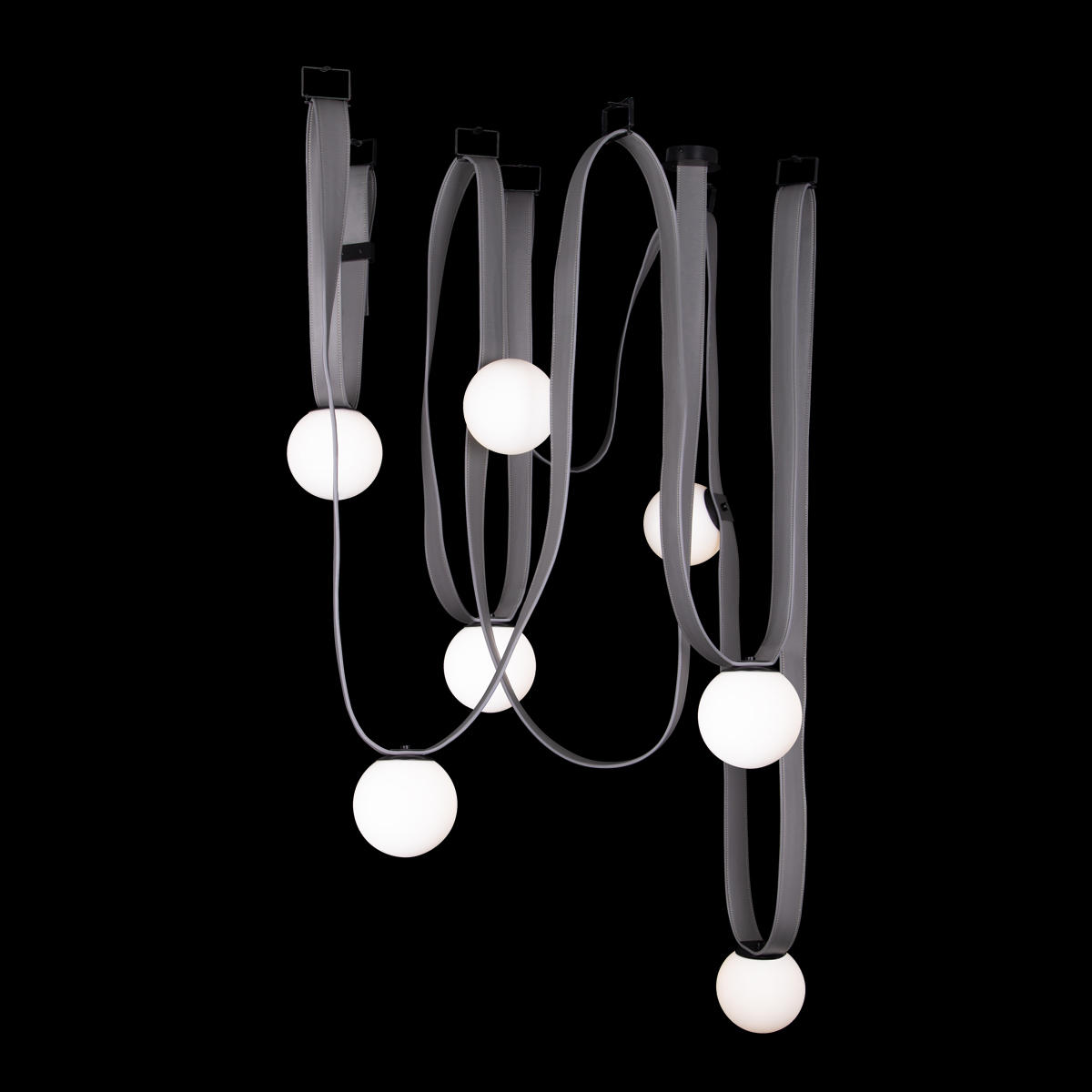 Подвесной светильник 100*200 см, 7*G9*40W LOFT IT Picot 10240/7 серый