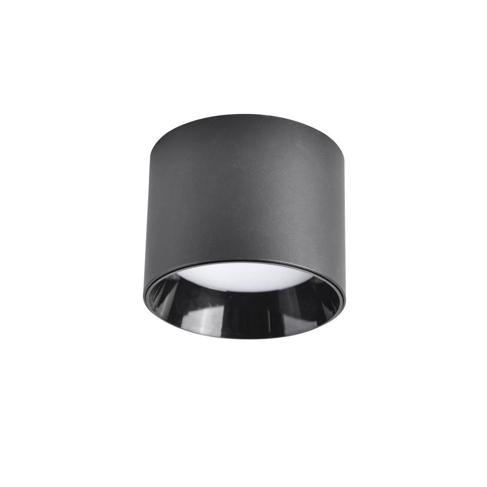 Светильник Ø85 x H70, мм, 1*15W, SANDY BLACK+BLACK (Черный+Черный) Rilon 009D MZ SBK+BK SANDY BLACK+BLACK