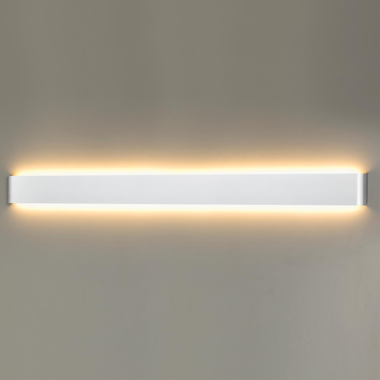 Светодиодный светильник 120 см Odeon Light Framant 4293/40WL, 40W LED, 3000K, белый