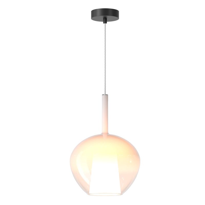 Подвесной светильник 25*25*337 см, 1*E27*60W, Maytoni Duality MOD271PL-01W3, черный
