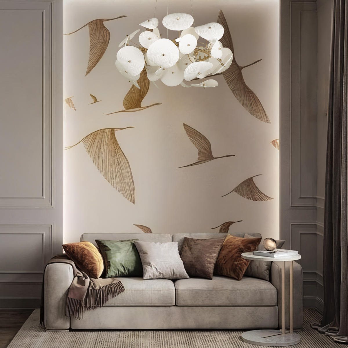Светильник 60 см, Loft It Paradise 10234/600, золото