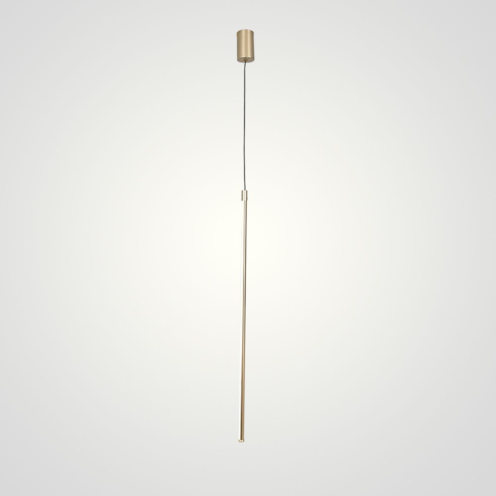 Подвесной светильник KEMMA H80 Gold 1,5*1,5*80 см, 1*LED*12W, 3000K, ImperiumLoft KEMMA01, Золотистый