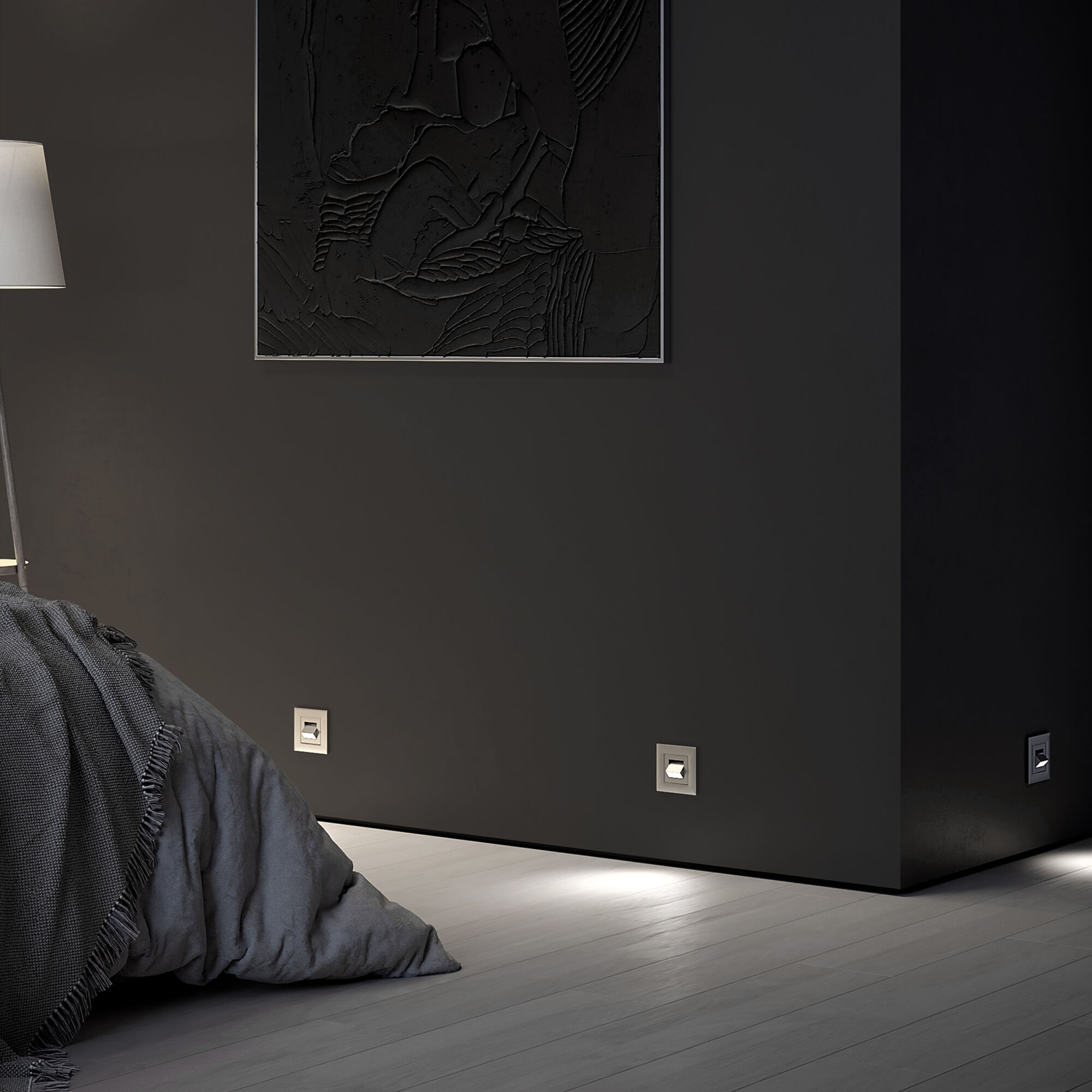 W1154706 Поворотная встраиваемая LED подсветка Turn, серебряный Werkel, 4690389199165