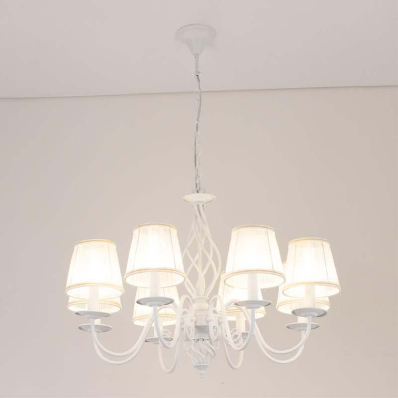 Люстра Citilux CL427180, диаметр 79 см, белый