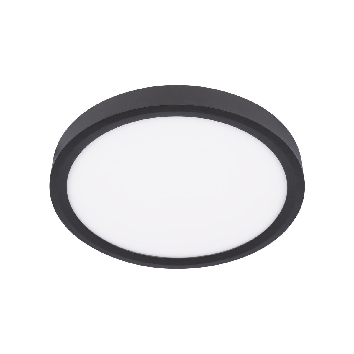 Потолочный светильник 30*3 см, 1*LED*24W 4000K черный LOFT IT Extraslim 10227/24 Black