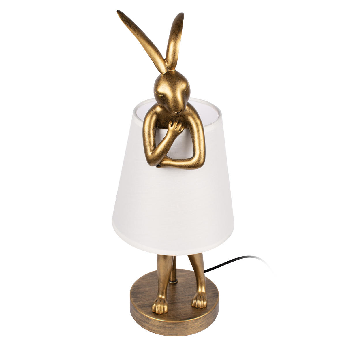 Настольная лампа 16*38 см, 1*E14 LOFT IT Lapine 10315/A White золото
