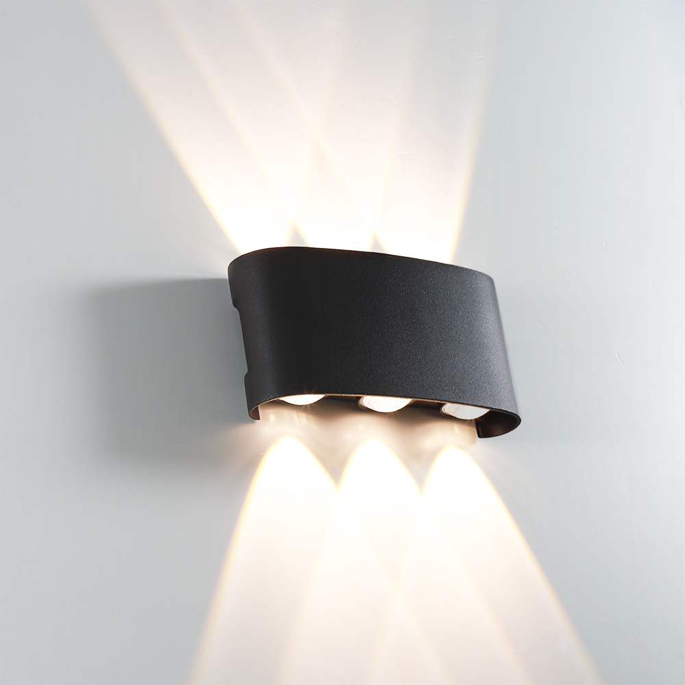 Настенный светильник 17*4*7,5 см, 6*LED*1W 4200K Arte Lamp Bosto A3122AL-6BK черный