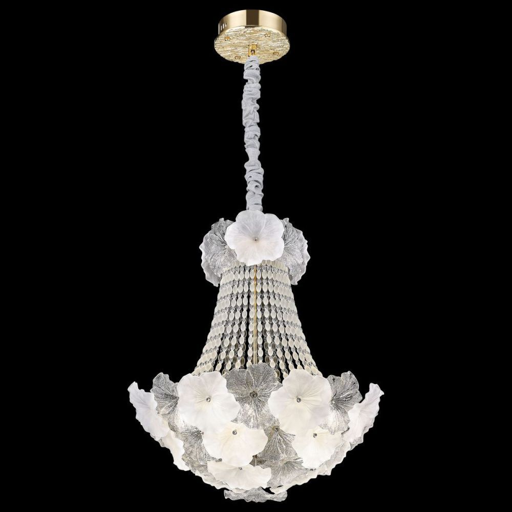 Подвесной светильник 60 см, Wertmark Isabella WE112.12.303, золото