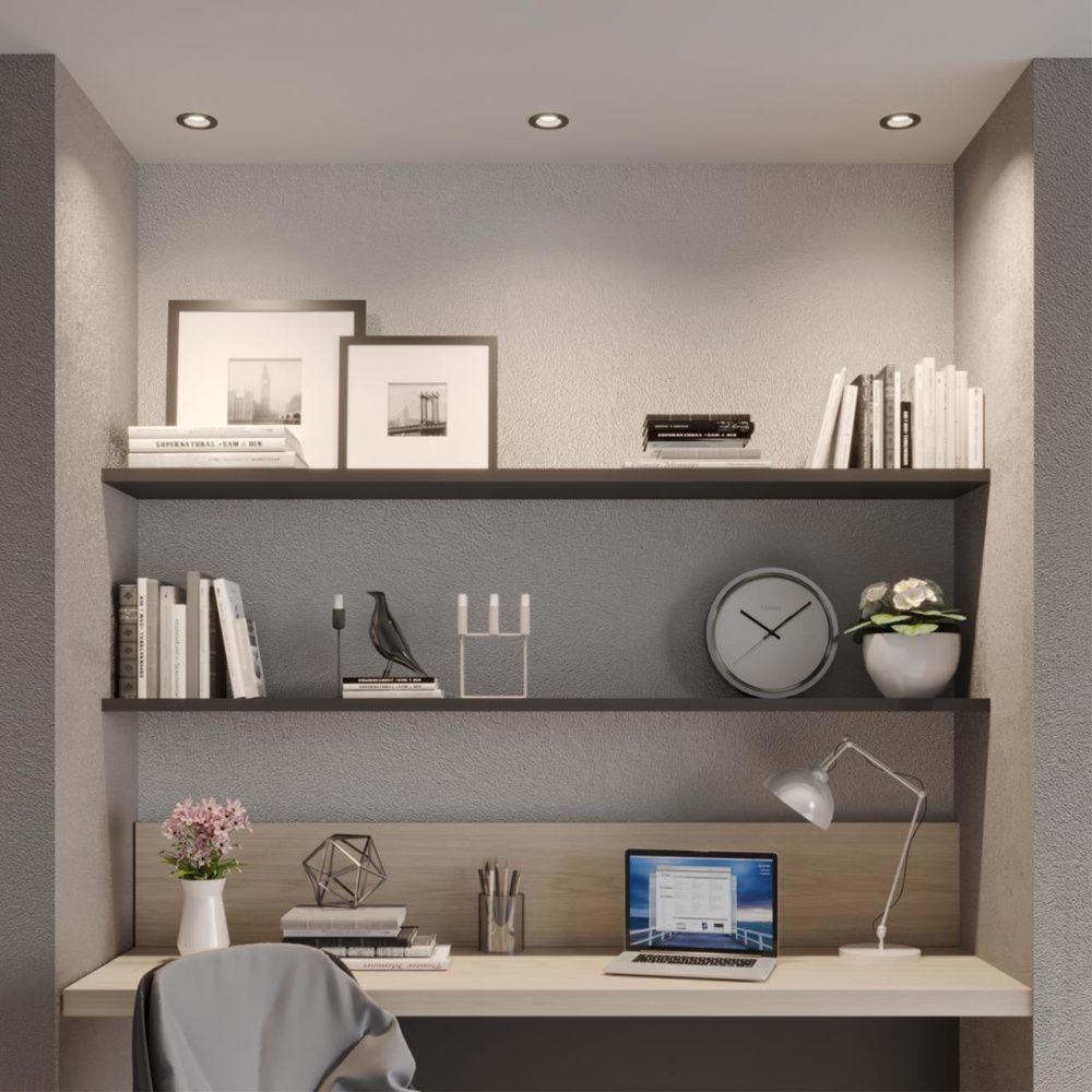 Светильник встраиваемый 9*9*5 см, вр 8,5 см, 1*GU10*50W, Novotech Morus 371000, черный