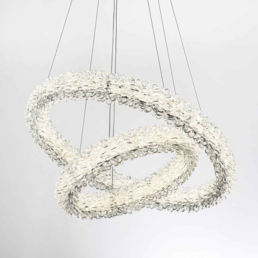 Подвесной светильник 60*20/190 см, LED 105W 3000-6000K MODESTYLE MS.5002.600.400 CR хром