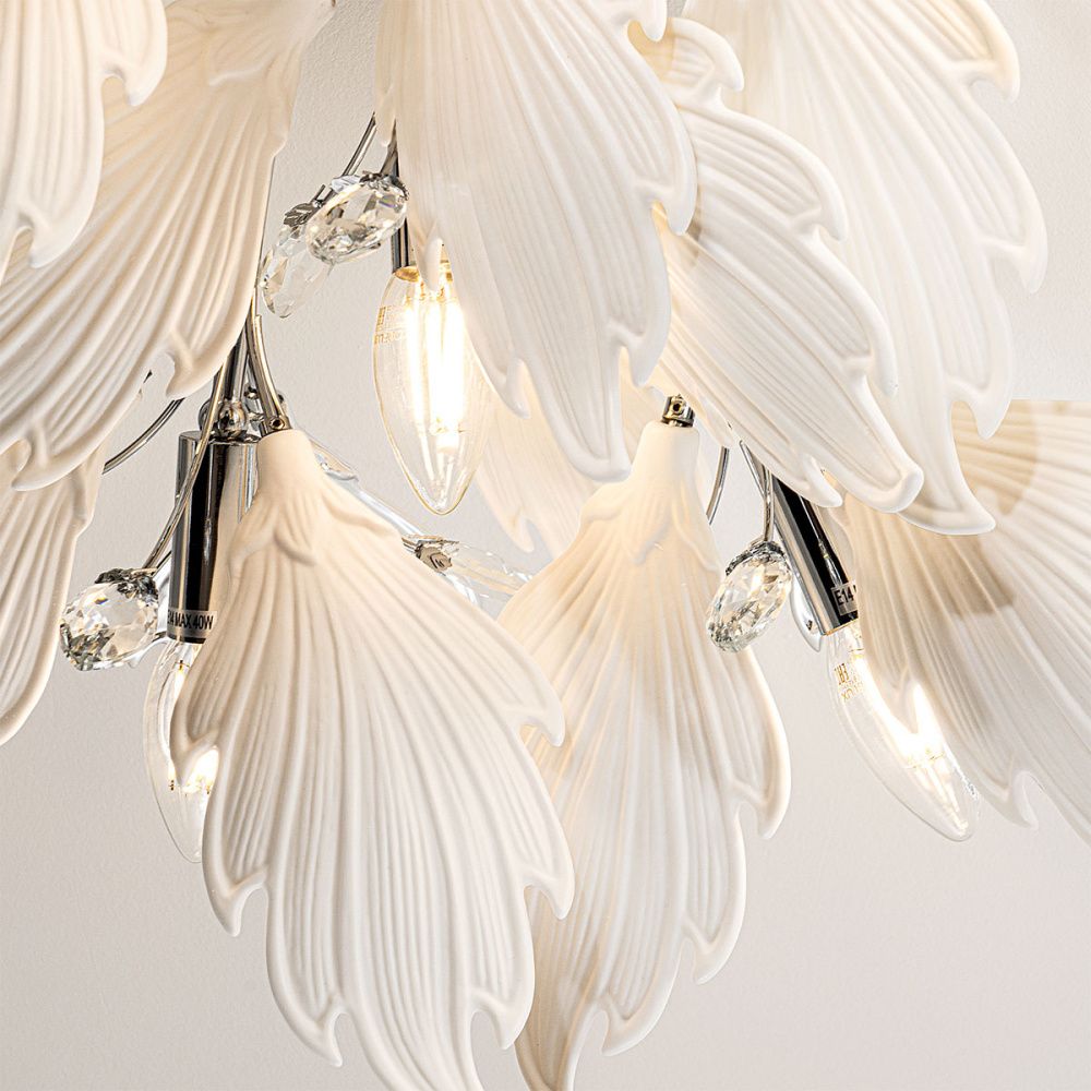 Люстра 85*35 см, 13*Е14*40W, Modelux  ML.6869.850 CR, Хром