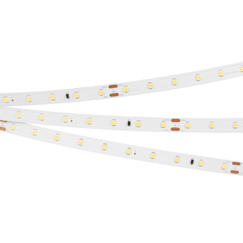 Лента IC-A60-10mm 24V Warm3500 (4.6 W/m, IP20, 2835, 30m) (Arlight, 4.6 Вт/м, IP20) 028626(2). Цена указана за 30 метров. Продается кратно 30 метрам.