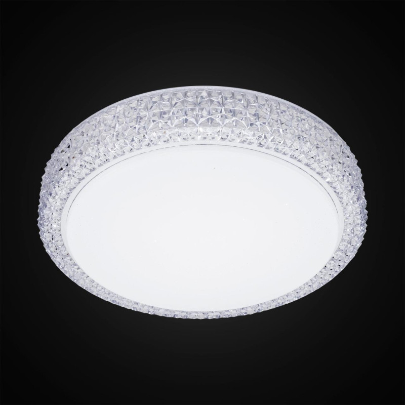 Светильник 30 см, 18W, 3400К Citilux Альпина 71818 белый,диаметр 30 см