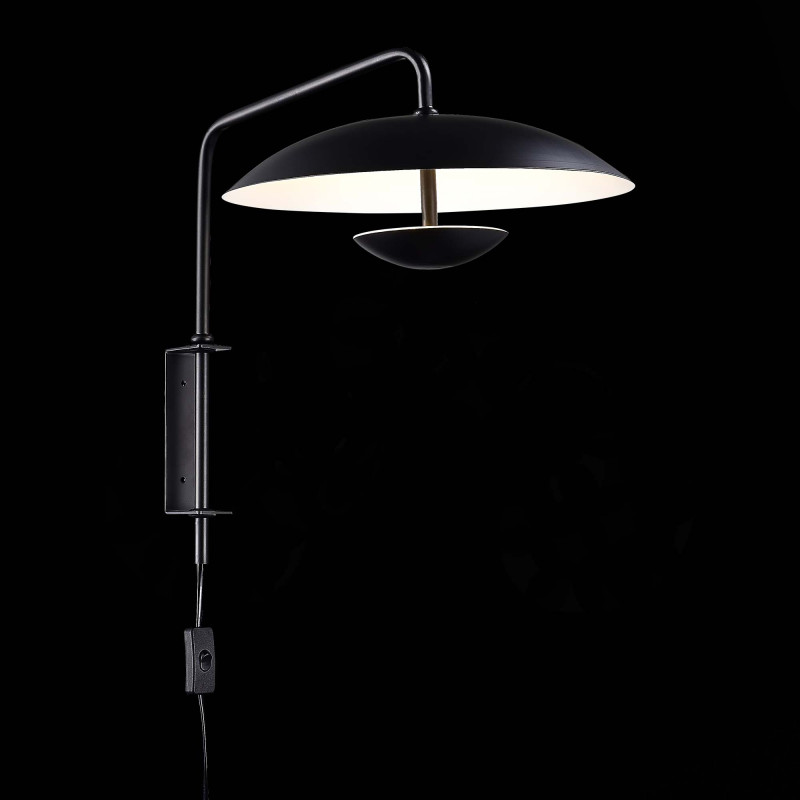 Бра 35 см, 8W, 3000K ST LUCE ARMONICO SL6502.401.01 Черный