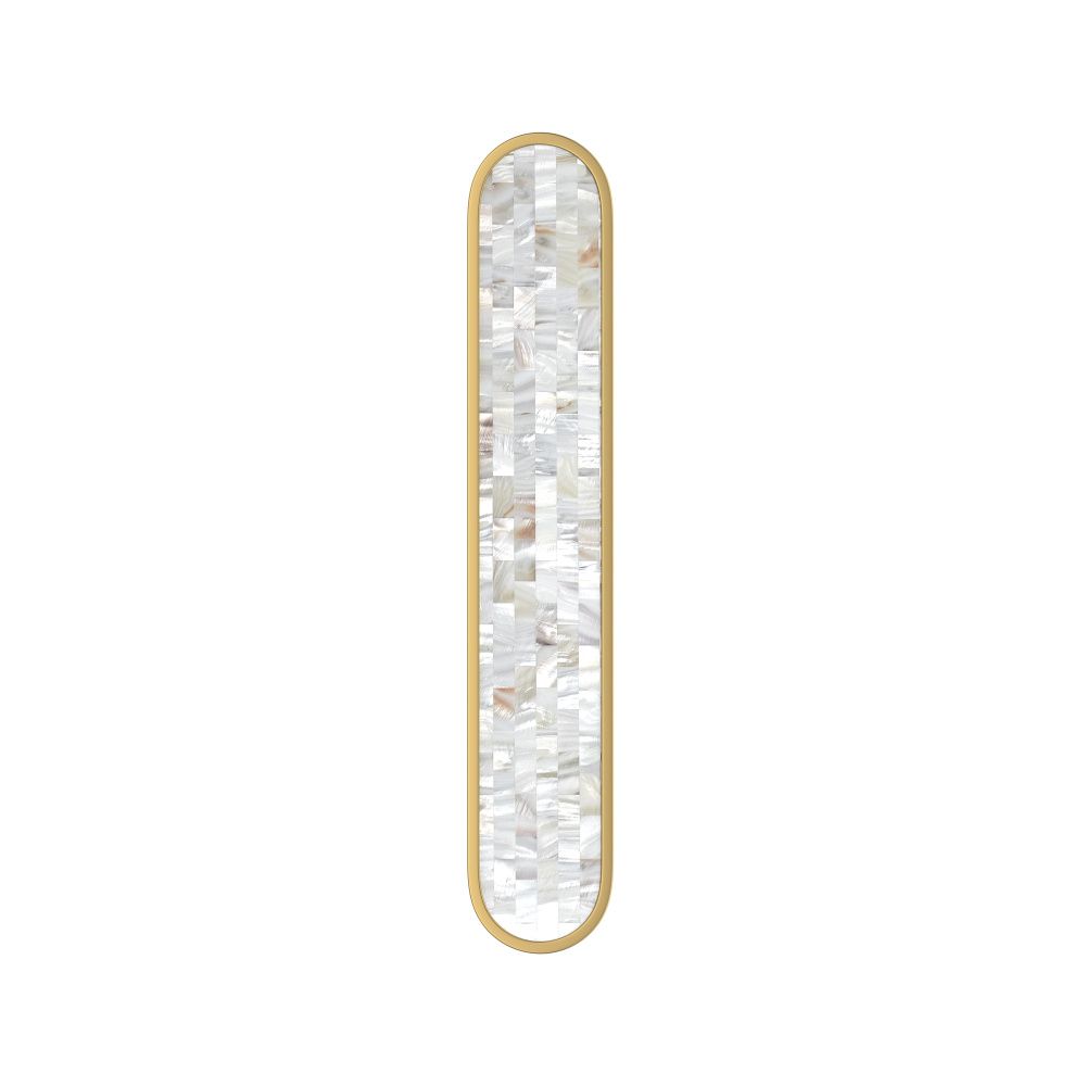 Бра 4,4*10,7*-60 см, *LED*30W, 2700-4000K, Maytoni Perlamour MOD429WL-L30BSK, Латунь