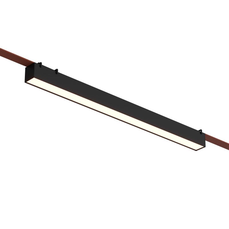 Светильник на шине 64,2*4*4,5- см, *LED*24W, 2700-6000K, Denkirs BELTY LINEAR DK5676-BK, черный пластик