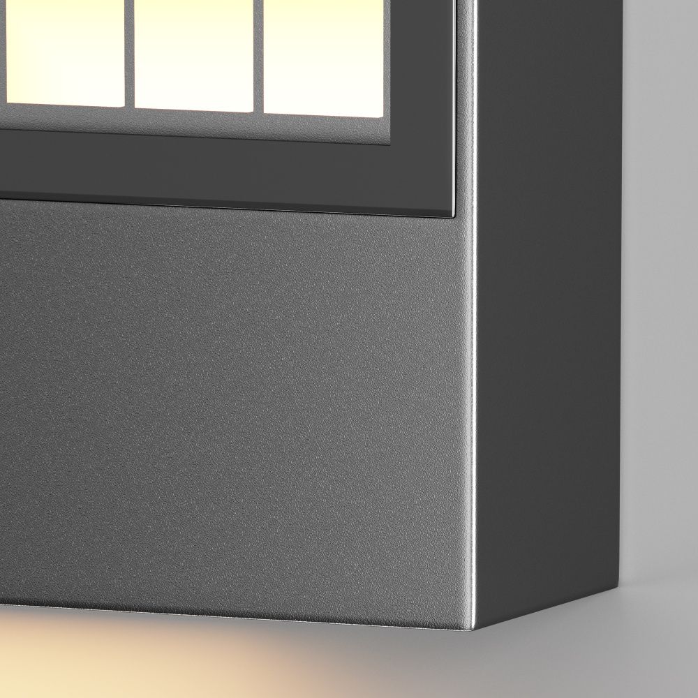 Бра 4*18,5-22 см, LED*10W, 3000K, Maytoni Anri O475WL-L10GF3K, Графит