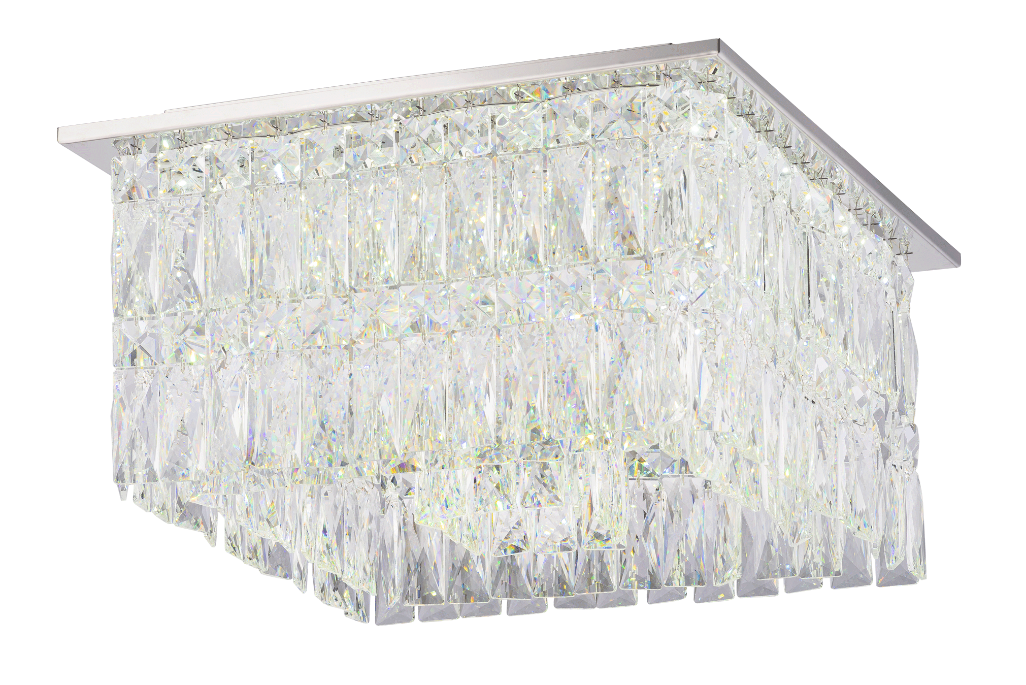 Люстра  450*450*260, 9*E14, 40W NewRgy Cristallo 8046N/450 CHROME, Хром