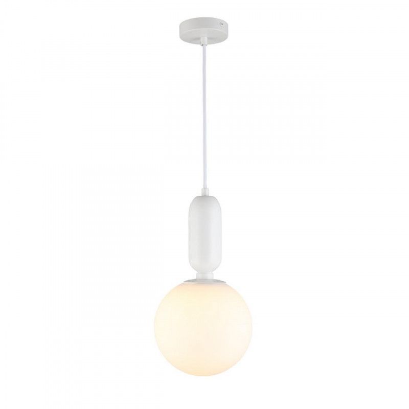 Подвесной светильник 20*50-150 см, 1*E27, 40W, Aployt Aniela APL.612.16.01, белый