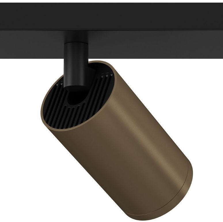 Светильник потолочный FOCUS S C051CL-02BBZ, черный-бронза