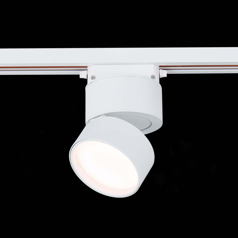 Трековый светильник 9 см, 9W, 3000K ST LUCE ST651.536.09 Белый