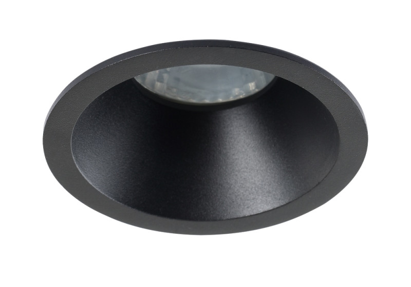 Светильник встроенный 8 см, Crystal Lux CLT 006C1 BL Черный