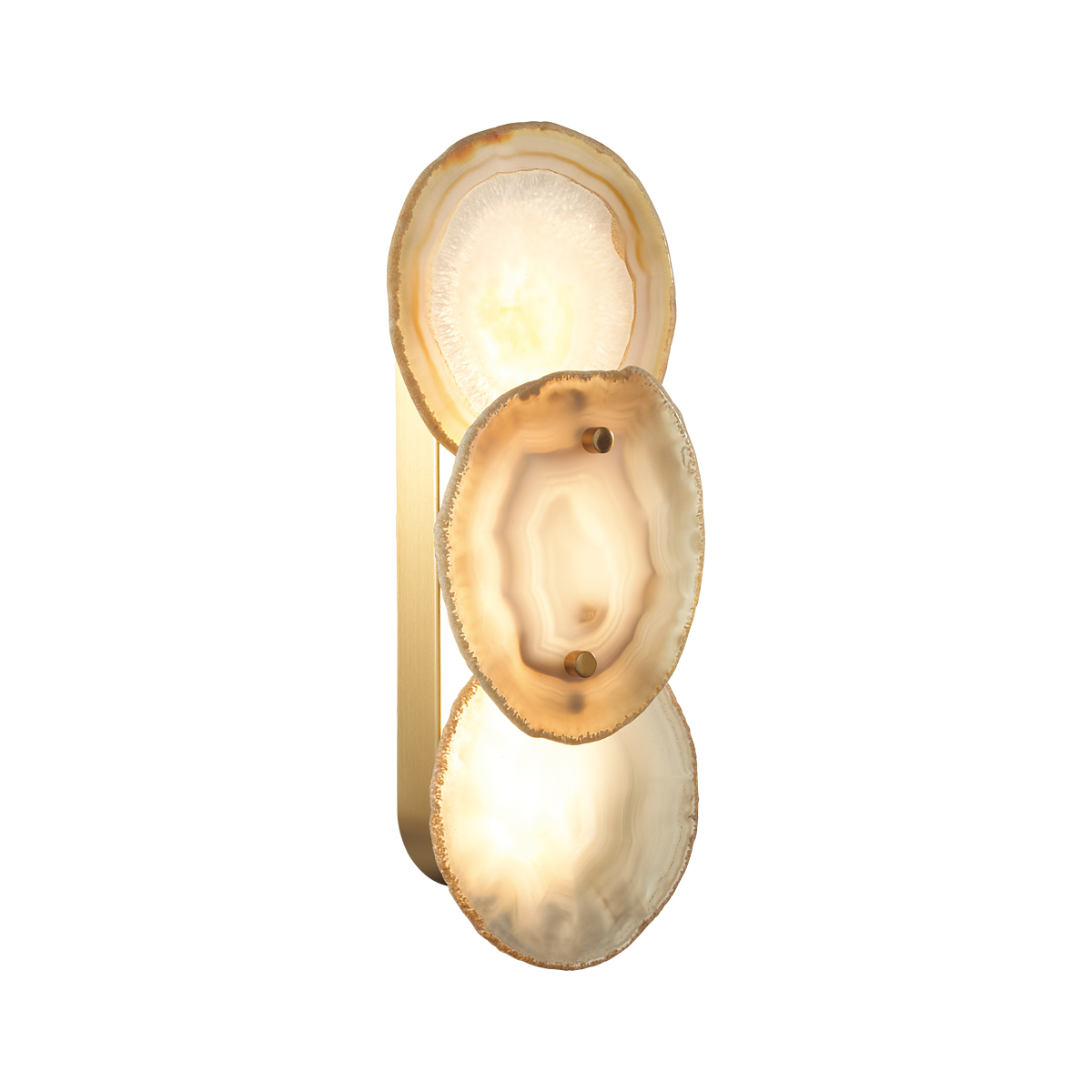 Бра 12*31 см, 1*LED*10W, 3000К, 718lm Odeon Light Agate 7065/10WL, бронзовый