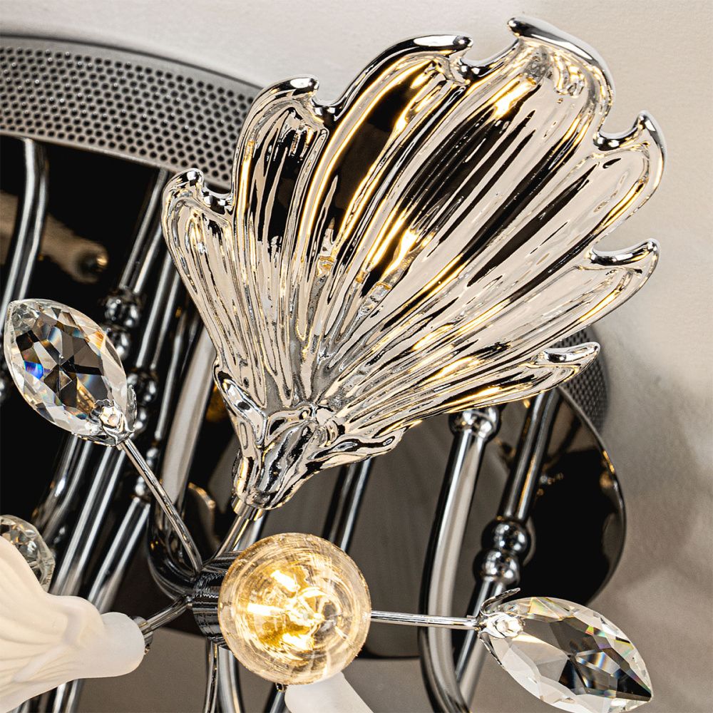 Люстра 85*35 см, 13*Е14*40W, Modelux  ML.6869.850 CR, Хром