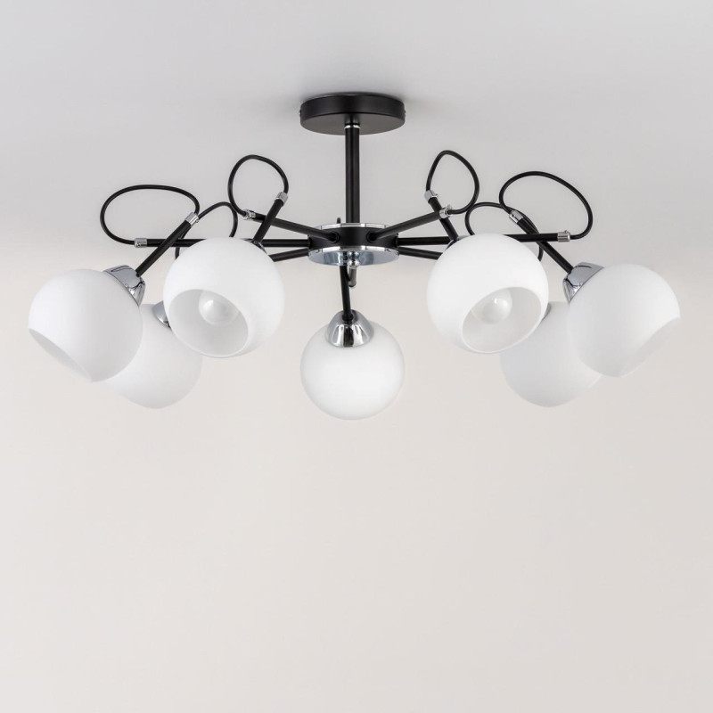 Люстра 72 см Citilux Стивен CL141271 черная