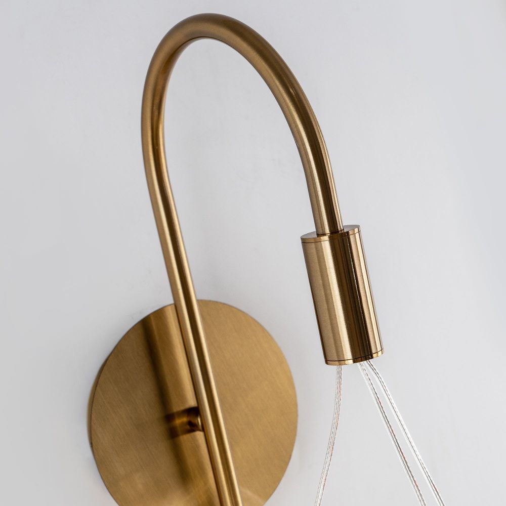 Настенный светильник 22*35*42 см, 3xG9 MODESTYLE MS.6119.03 BS латунь