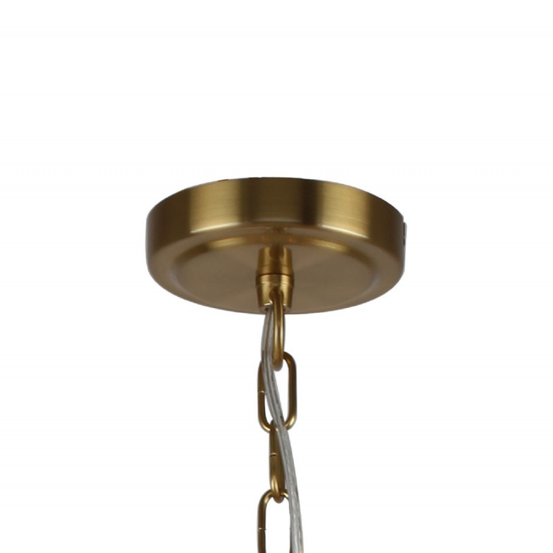 Подвесная люстра Favourite Lollipop 2764-5P, D620*H510/1530, латунь, декоративные элементы из прозрачного стекла