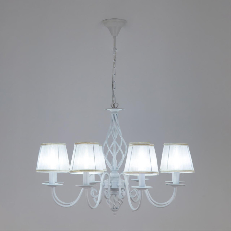 Люстра Citilux CL427180, диаметр 79 см, белый