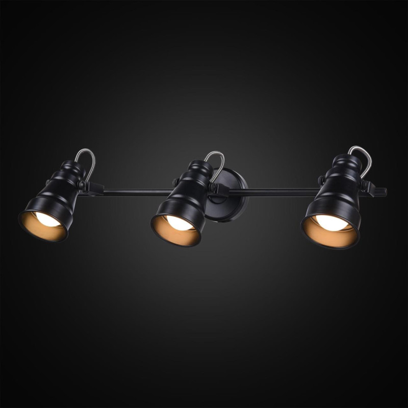 Спот (поворотный) Citilux Бейкер CL541531 Черный 3*Е14*60W
