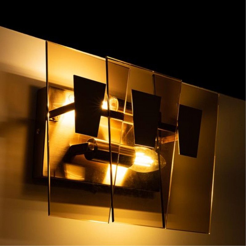 Светильник настенный 11*30*21 см, 2*E14 полированная медь Arte lamp Sophia A4066AP-2PB